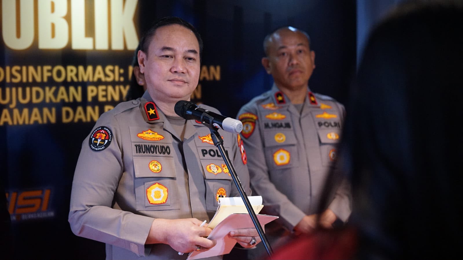Kawal Aspirasi, Tangkal Disinformasi, Polri Dorong Ruang Demokrasi Tetap Aman melalui Dialog Publik