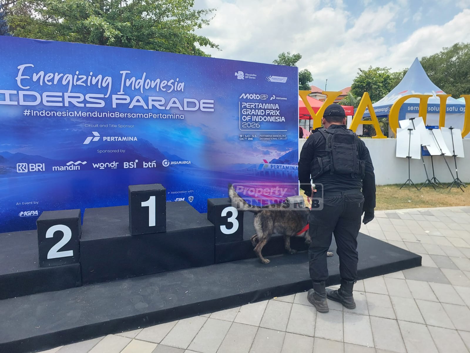 Amankan Parade Rider MotoGP Mandalika 2026, Polda NTB Sterilisasi Teras Udayana dan Sangkareang