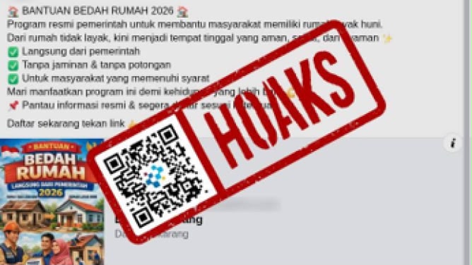 [HOAKS] Link Daftar Program Bedah Rumah