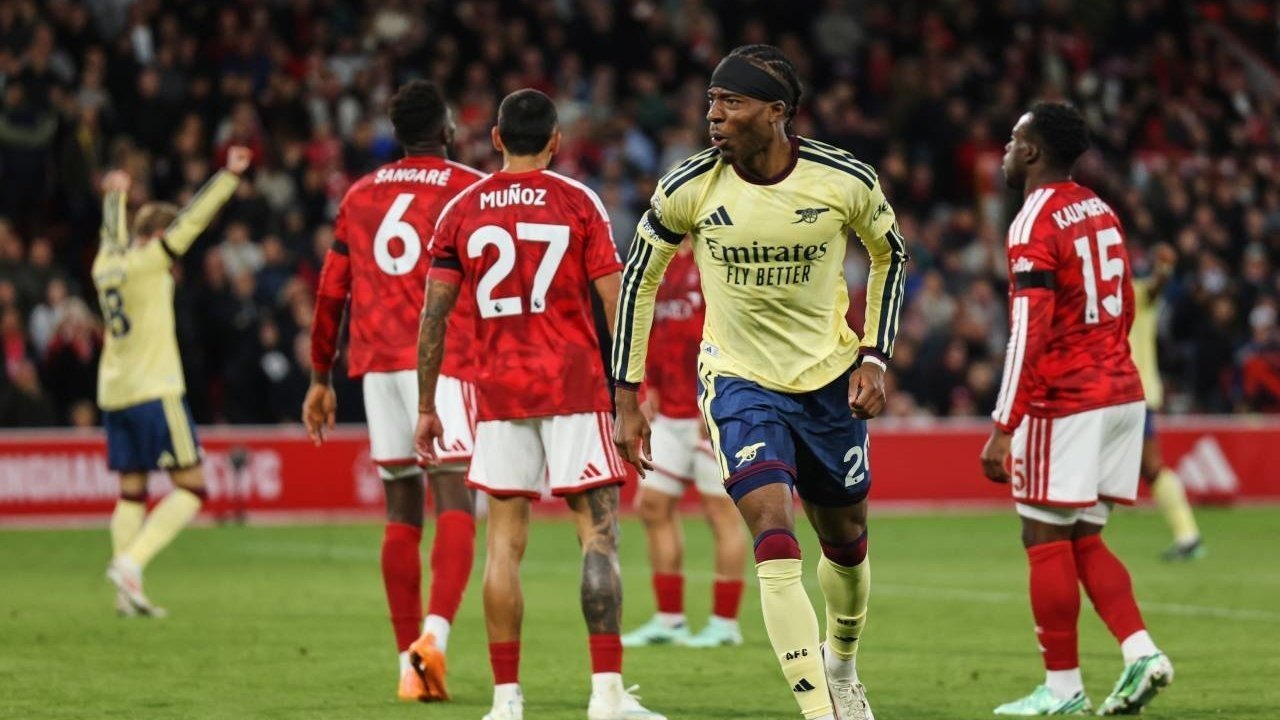Gol Tunggal Madueke Jadi Penentu Kemenangan Arsenal atas Nottingham Forest 1-0