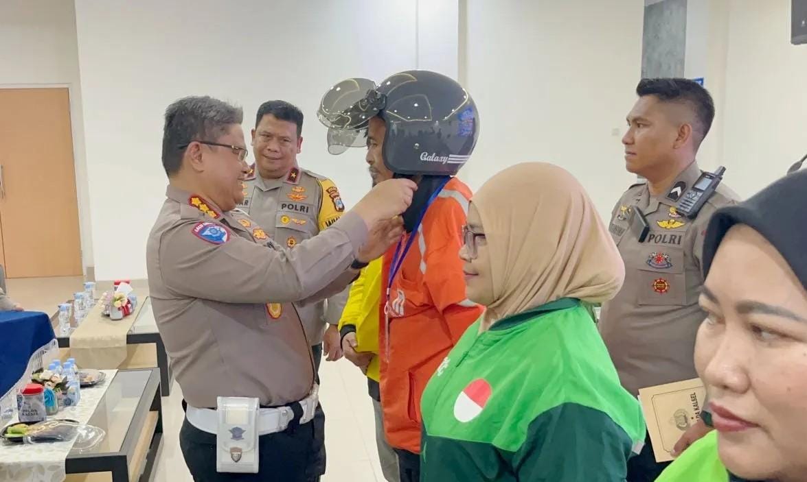Tekan Angka Kecelakaan, Polda Kalsel Latih Safety Riding Pen