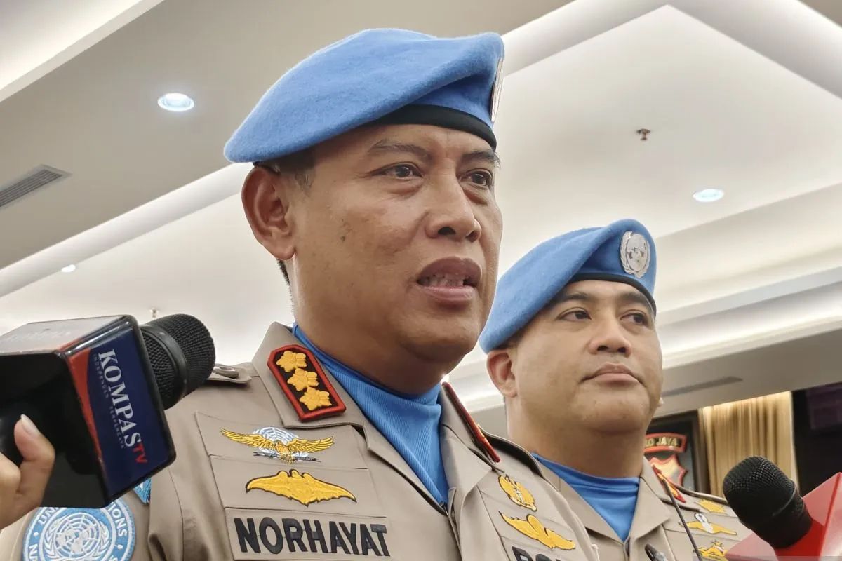Satu Tahun di Afrika Tengah, 140 Personel  FPU 7  Raih Penghargaan atas Misi Perdamaian