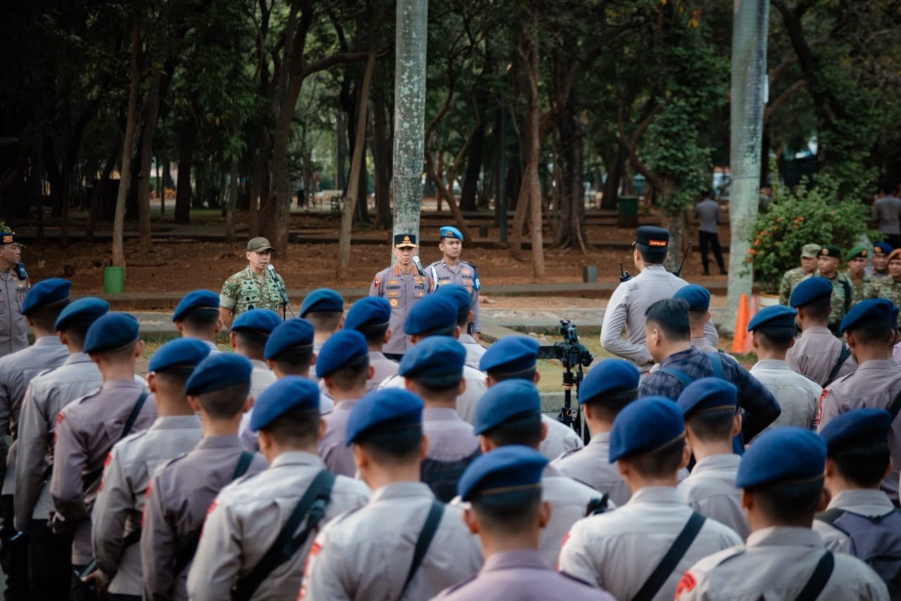 9.505 Personel TNI-Polri Disiagakan di Jakarta, Kapolda Metro Jaya Tekankan Pengamanan Humanis