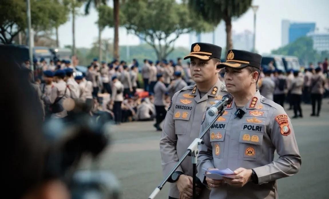 Polda Metro Jaya Imbau Warga Hindari Titik Unjuk Rasa, 9.505 Personel Gabungan Disiagakan