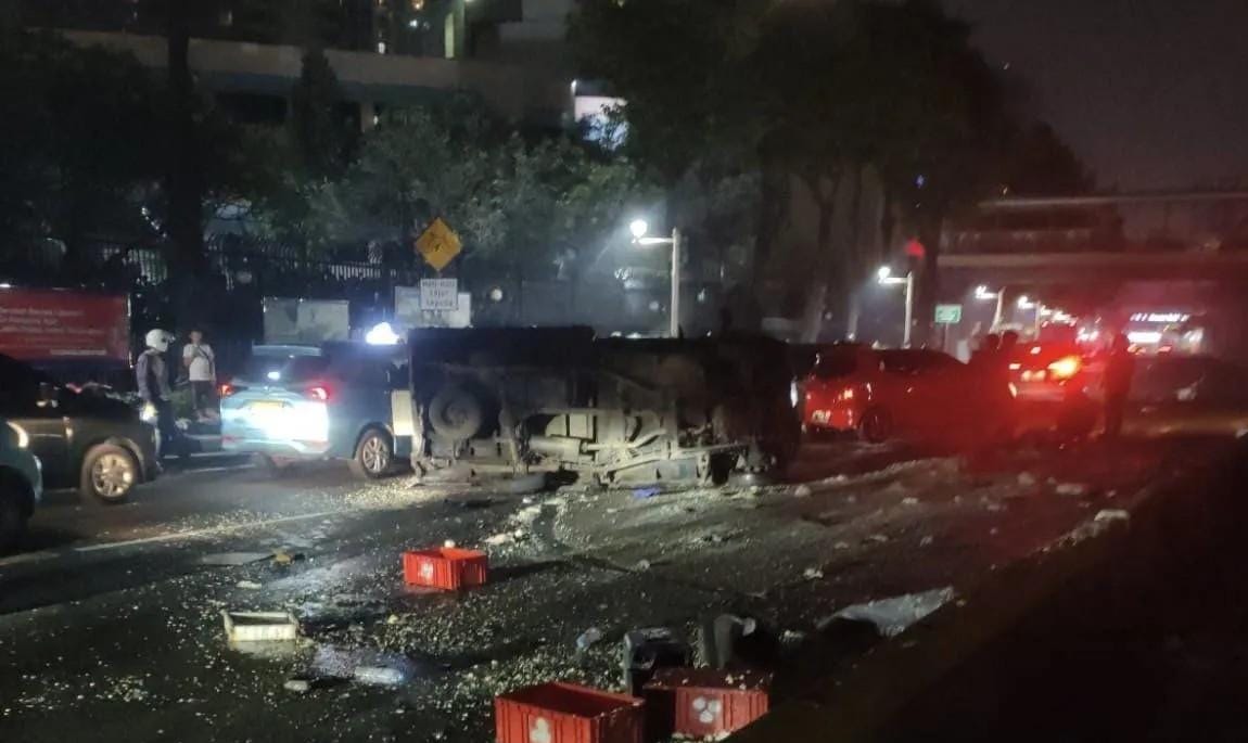 Polisi ungkap Kronologi Kecelakaan Maut di Rasuna Said, Satu Orang Meninggal Dunia