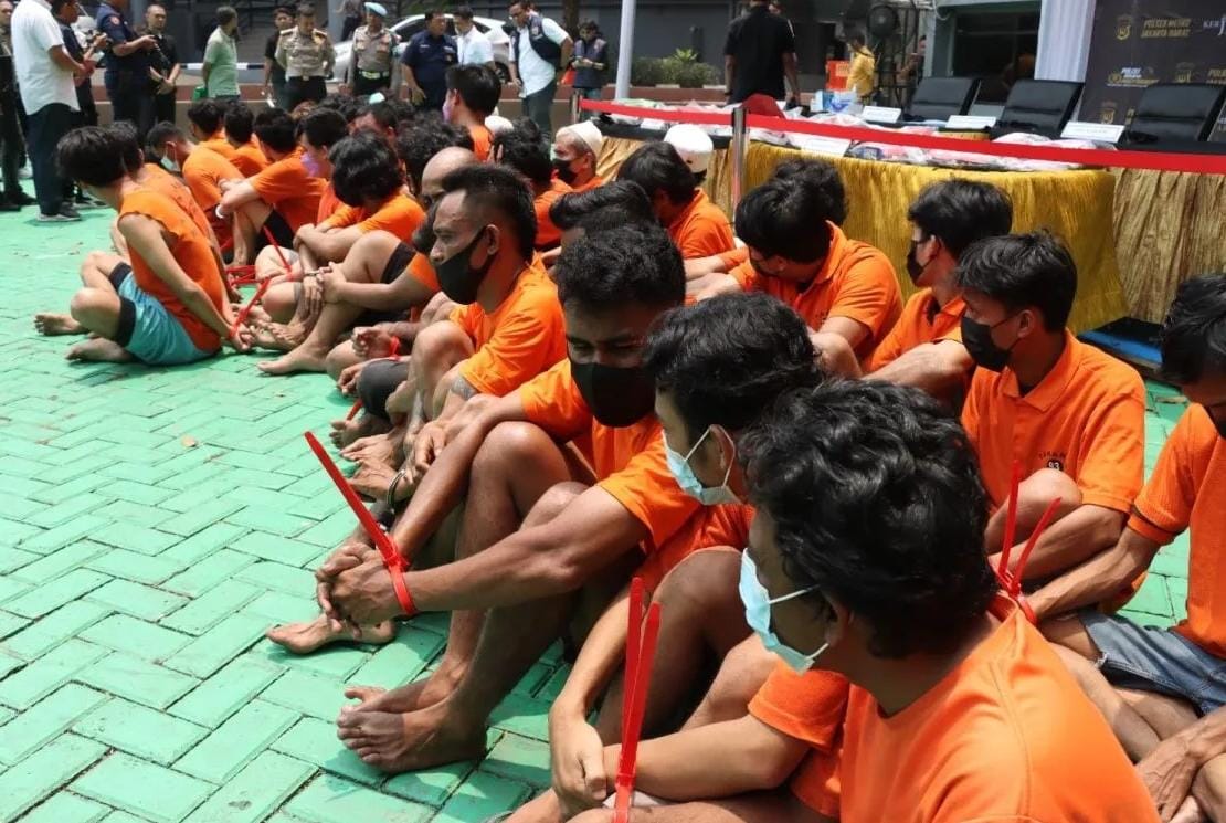 Polres Jakbar Ungkap Komplotan Curanmor Bersenpi Hingga Modus Curas, 53 Orang Diamankan