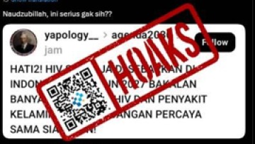 [HOAKS] HIV Disebarkan di Indonesia dengan Sengaja hingga 2027