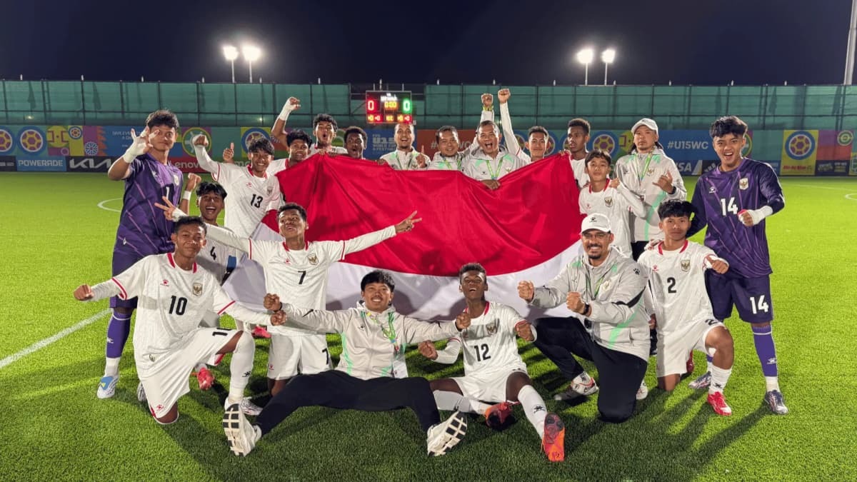 Timnas Indonesia U15 Menumbangkan Moldova Lewat Adu Penalti