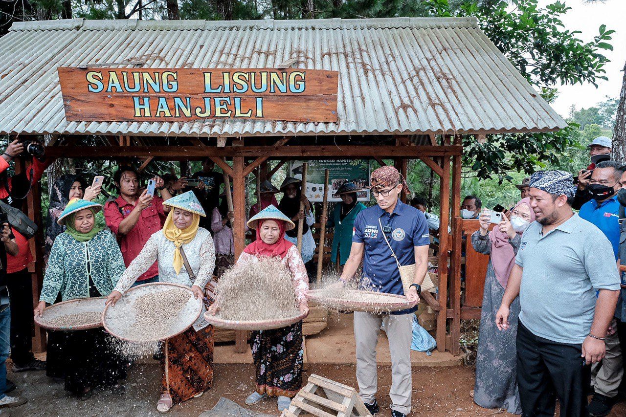 Kembangkan Ketahanan Pangan, Desa Wisata Hanjeli Sukabumi Ma