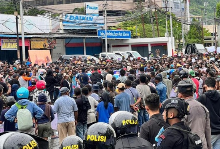 Polisi Berikan Pengamanan Lebih, Antisipasi Unjuk Rasa Massa Simpatisan di Papua