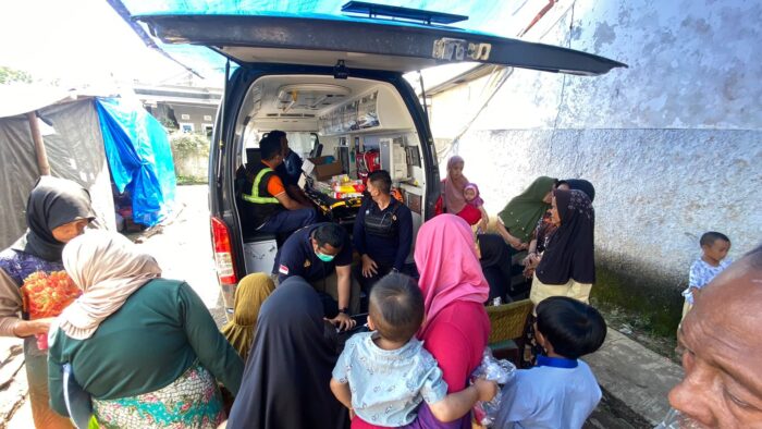 3.174 Tenaga Kesehatan Tersebar di 194 Lokasi Pengungsian Korban Gempa Cianjur
