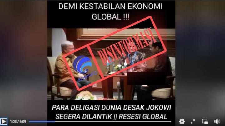 Informasi Palsu, Pimpinan Dunia Desak Presiden Jokowi Segera Dilantik Menjadi Sekjen PBB
