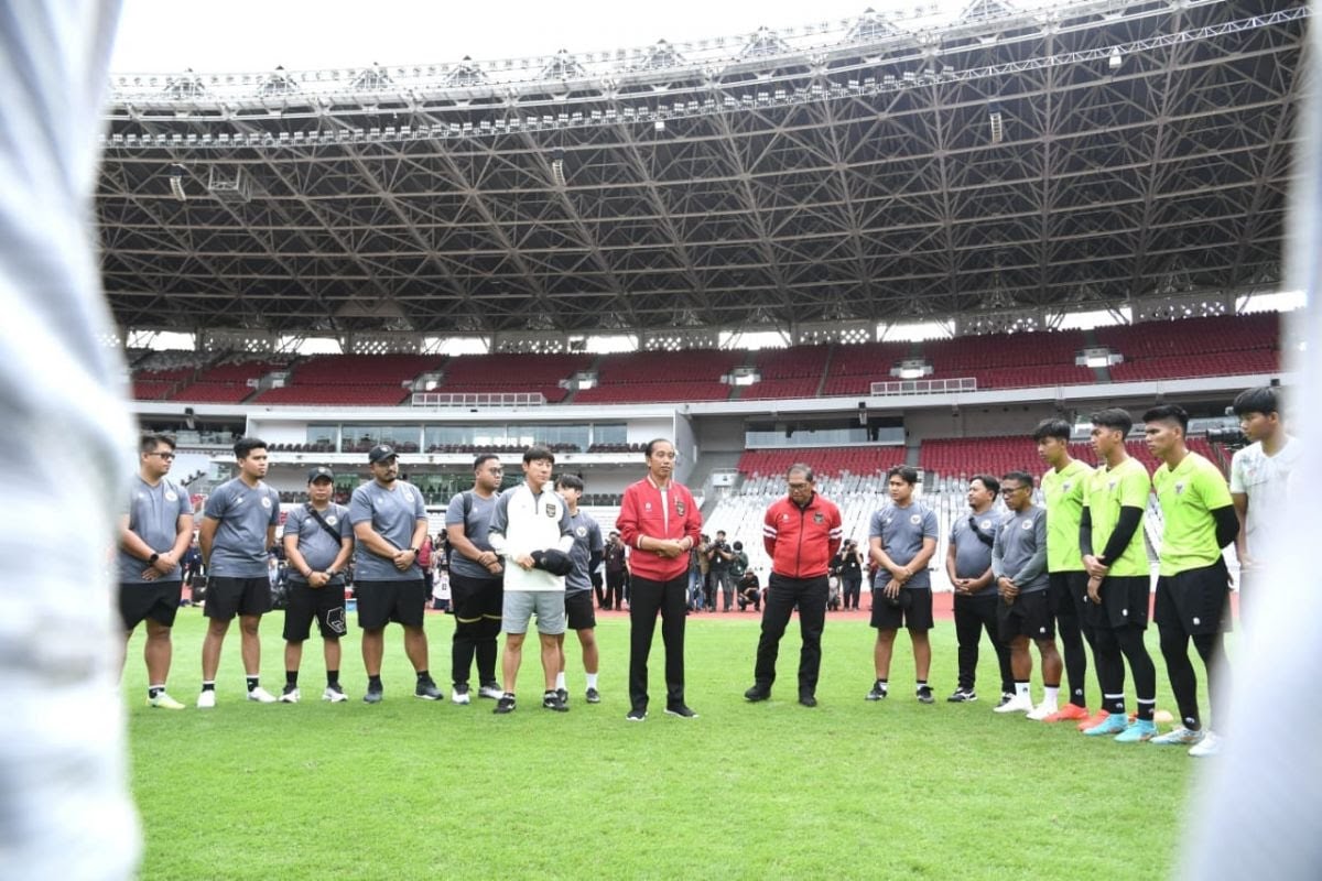 Batal Bermain di Piala Dunia U-20, Jokowi Sebut Pemain Timnas Indonesia U-20 Ingin  Kuliah Hingga Menjadi Polisi