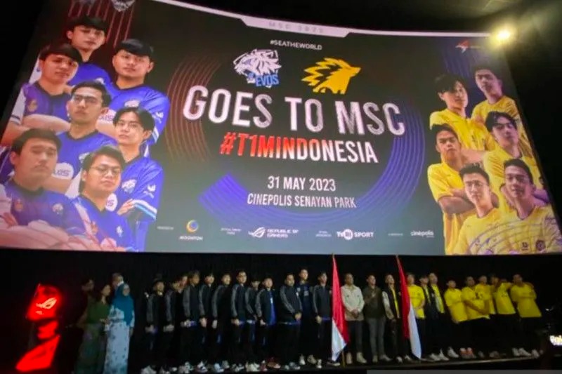 2 Tim MLBB Indonesia Mulai Perjuangan di MSC 2023