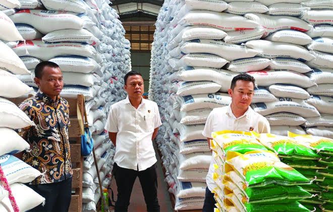 Jambi Regional Police Confirms Rice Stocks Throughout Ramadan is Sufficient