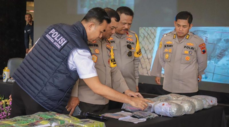 Central Java Police Uncover Java-Sumatra Drug Network