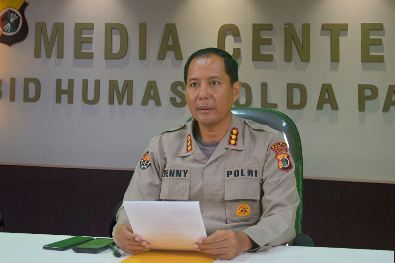 papua-regional-police-reinforced-its-presence-in-paniai