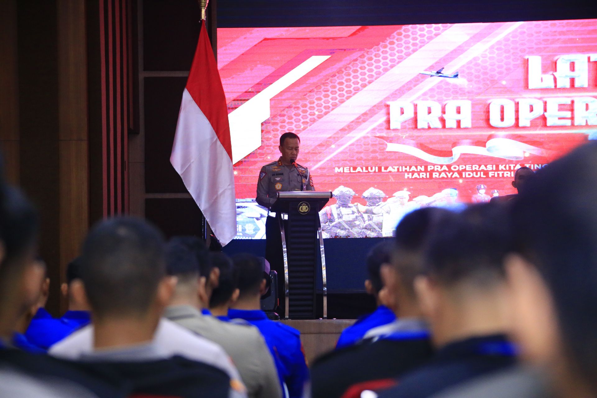 Polisi Kawal Pemotor Menuju Ciwandan Saat Mudik Lebaran