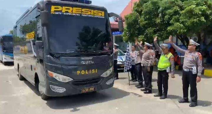 Ditlantas Polda Babel Gelar Mudik Gratis Lebaran