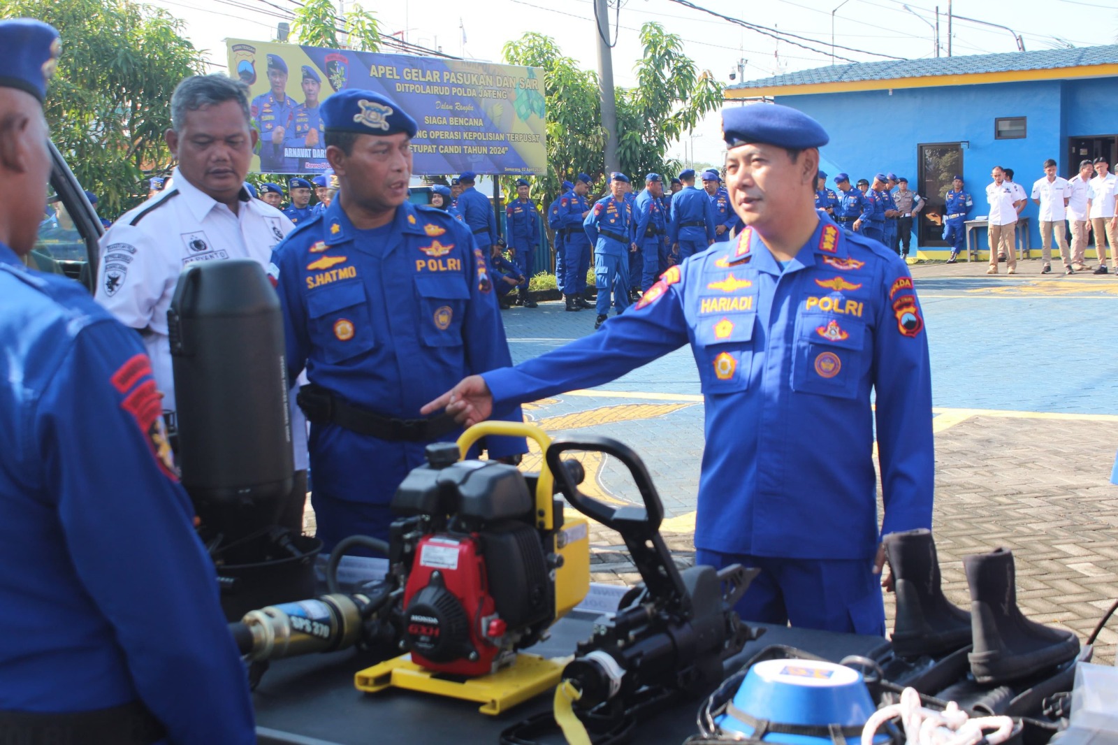 Polairud Polda Jateng Siaga Selama Arus Balik Lebaran 2024