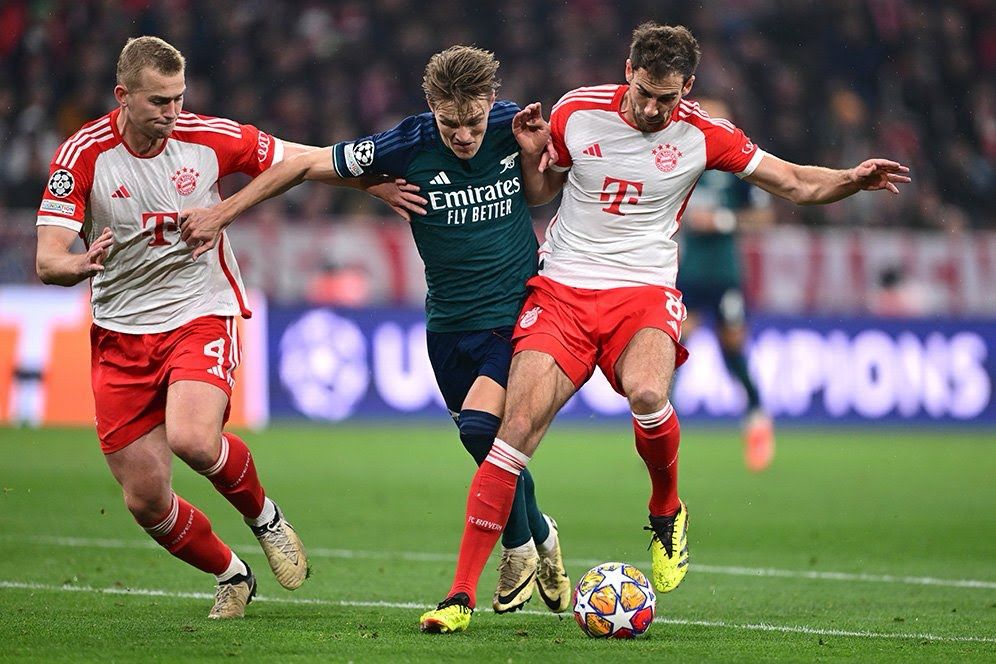 Liga Champions, Bayern Munchen Bekuk Arsenal 1-0 dan Lolos ke Semifinal