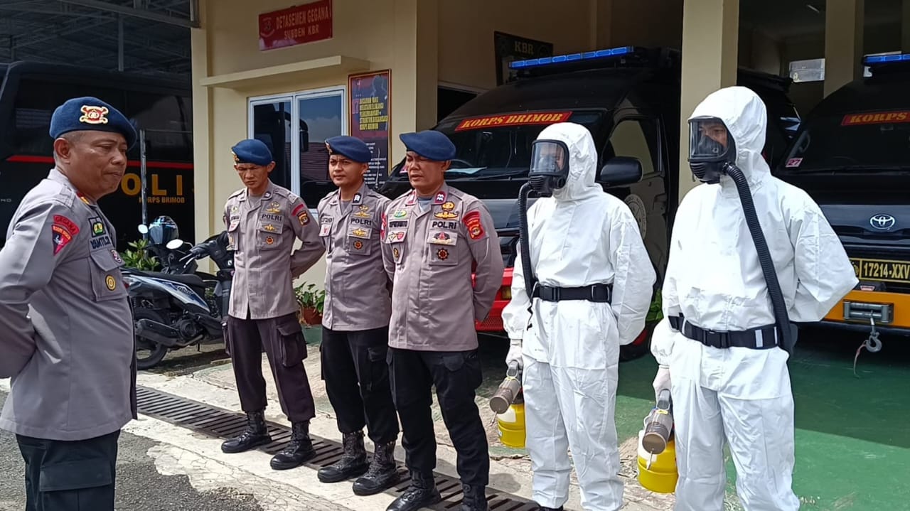 Satbrimobda Polda Lampung Buka Penitipan Fogging Gratis Bagi Masyarakat