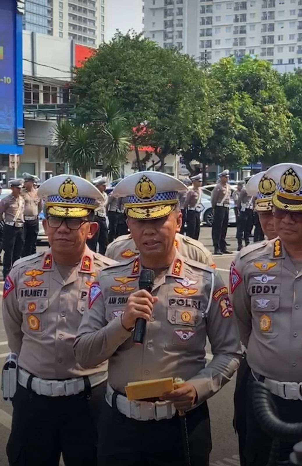 Korlantas Polri Kirim Personel Hingga Kendaraan Listrik Untuk Pengamanan WWF