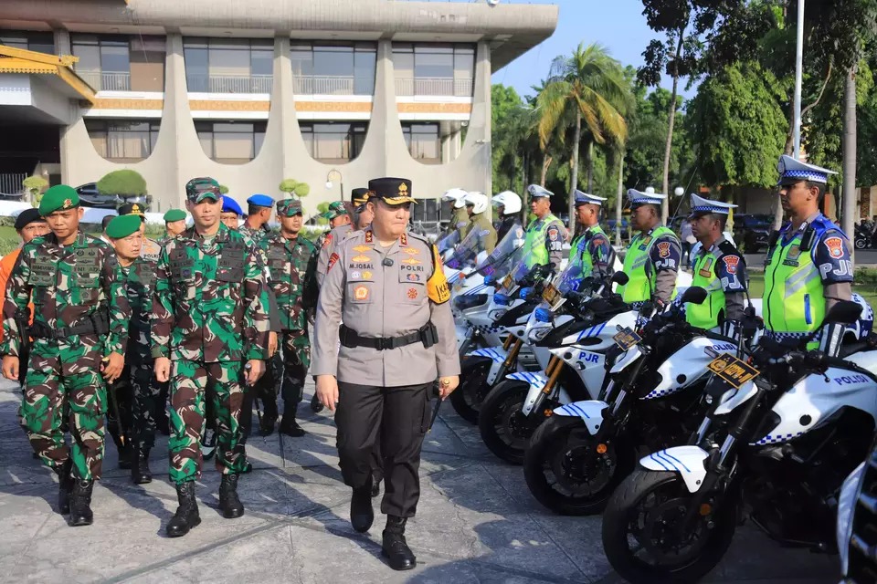 Polda Riau Siagakan 1.200 Personel Pengamanan Kunker Presiden Jokowi ke Riau