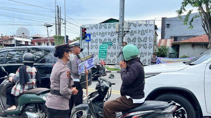 Operasi Zebra Tinombala 2024 Sosialisasikan Keselamatan Berlalu lintas di Kota Palu