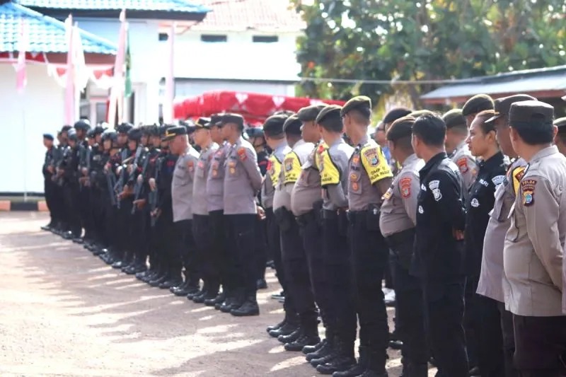 Polda Papua Barat Kerahkan Sebanyak 206 Personel Untuk Amankan Rapat Pleno Penetapan Gubernur dan Wakil Gubernur Terpilih