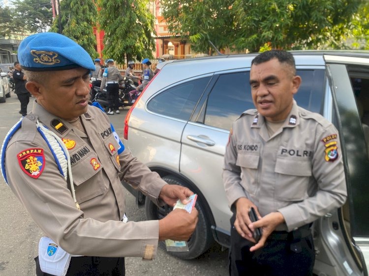 Bidpropam Polda NTT Lakukan Razia Internal, Sebagai Upaya Penegakan Ketertiban dan Disiplin Personel