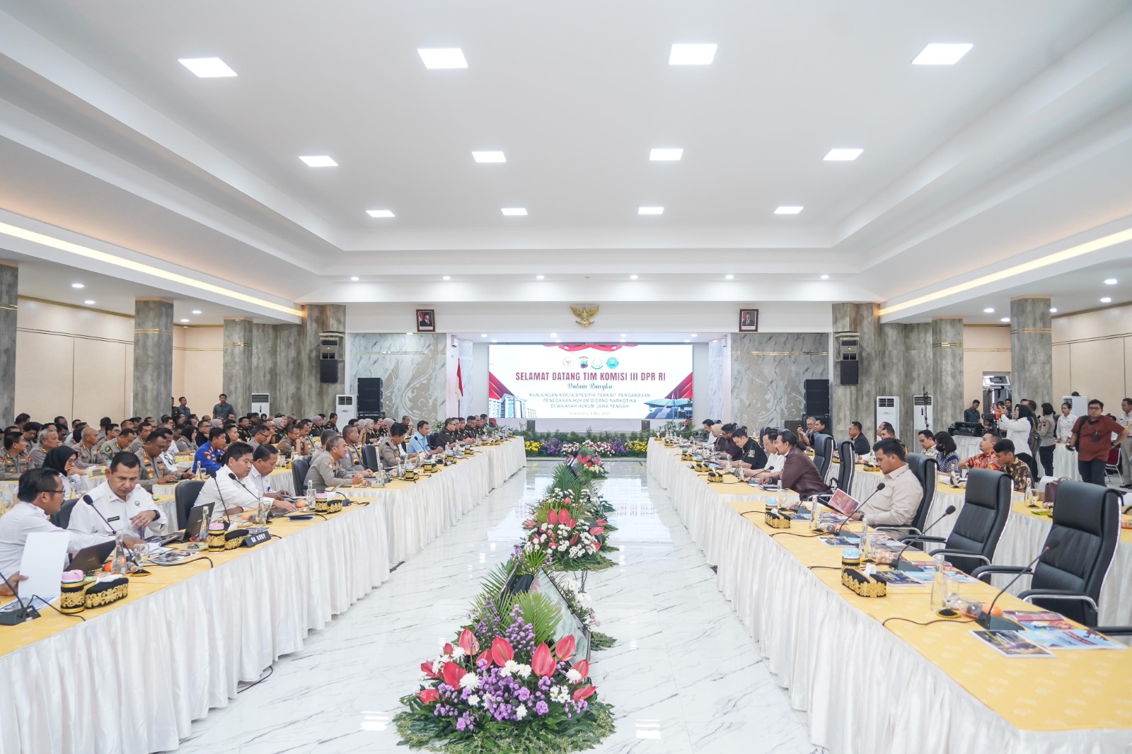 Paparan di Hadapan Komisi III DPR, Kapolda Jateng Komitmen Serius Berantas Narkoba