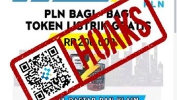 [HOAKS] PLN Bagi-Bagi Token Gratis Sebesar Rp200.000