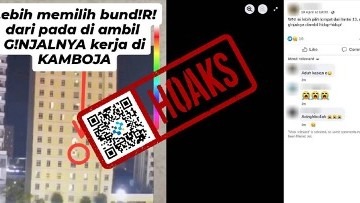 [HOAKS] WNI Lompat dari Lantai 13 di Kamboja