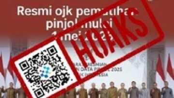 [HOAKS] OJK Gelar Program Pemutihan Data Nasabah Pinjol