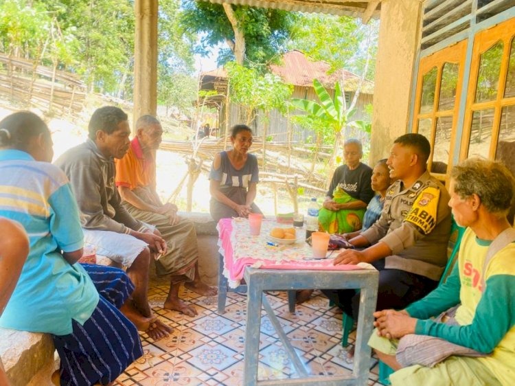 Polres Malaka Gencarkan Imbauan Cegah Premanisme hingga Pelosok Desa