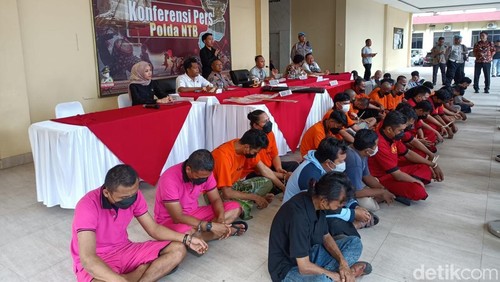 Polda NTB Tangkap 302 Preman, Ada Anggota Ormas hingga Rentenir