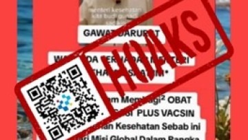 [HOAKS] Virus Baru Disebarkan Lewat Obat Cacing di Sekolah