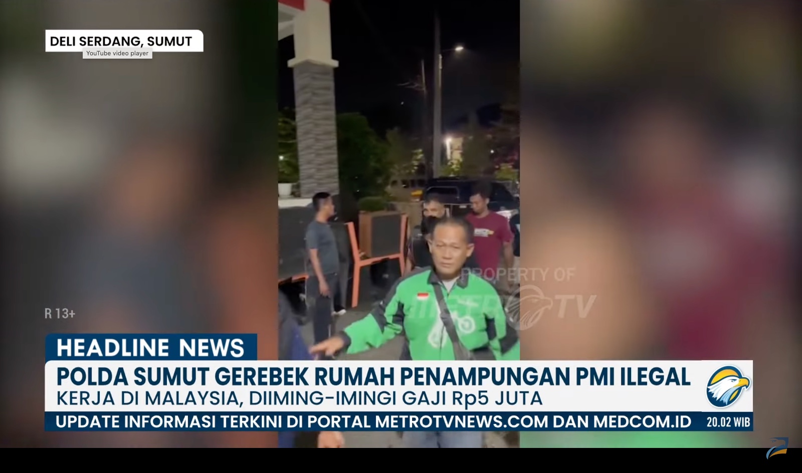 Polisi Gerebek Rumah Penampungan Pekerja Migran Ilegal di Sumut