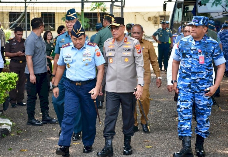 Kapolda NTT Sambut Kedatangan Peja