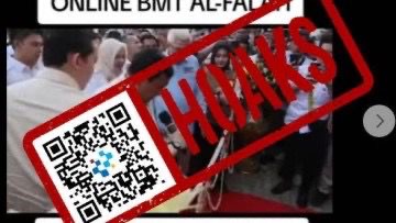 [HOAKS] Presiden Prabowo Resmikan Perusahaan Pinjol