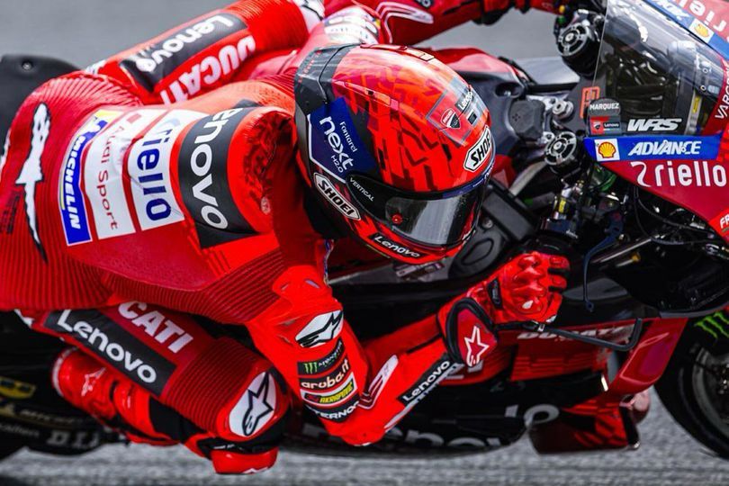 Marc Marquez Bersama Franco Morbidelli Memimpin MotoGP F1 Inggris