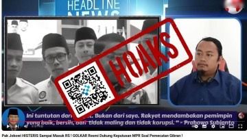 [HOAKS] Pemakzulan Gibran Didukung Partai Golkar