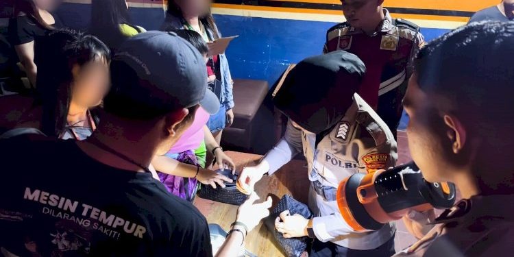 Operasi Pekat Turangga 2025 Lakukan Patroli Intensif di Tempat Hiburan Malam