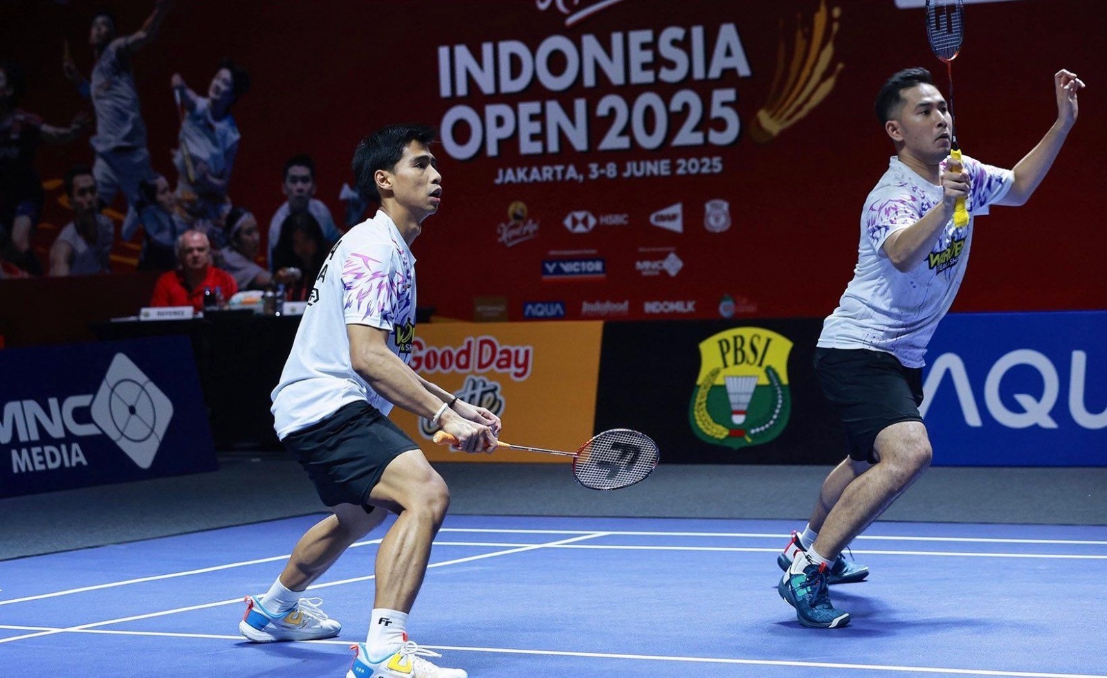 Pulangkan Unggulan Pertama, Sabar/Reza ke Semifinal Indonesia Open 2025
