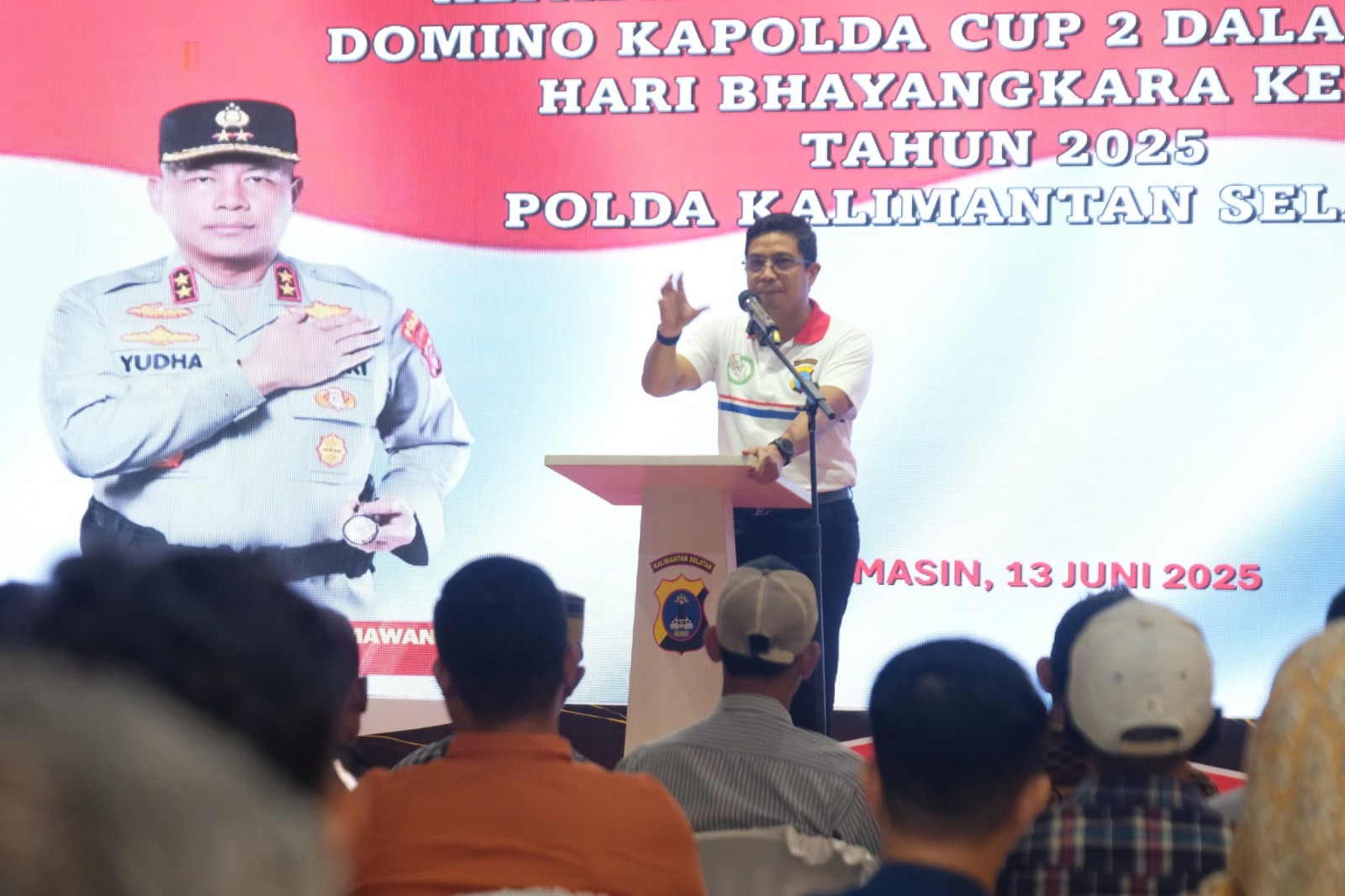 Sambut Hari Bhayangkara Ke-79, Polda Kalsel Gelar Turnamen Domino Kapolda Cup II