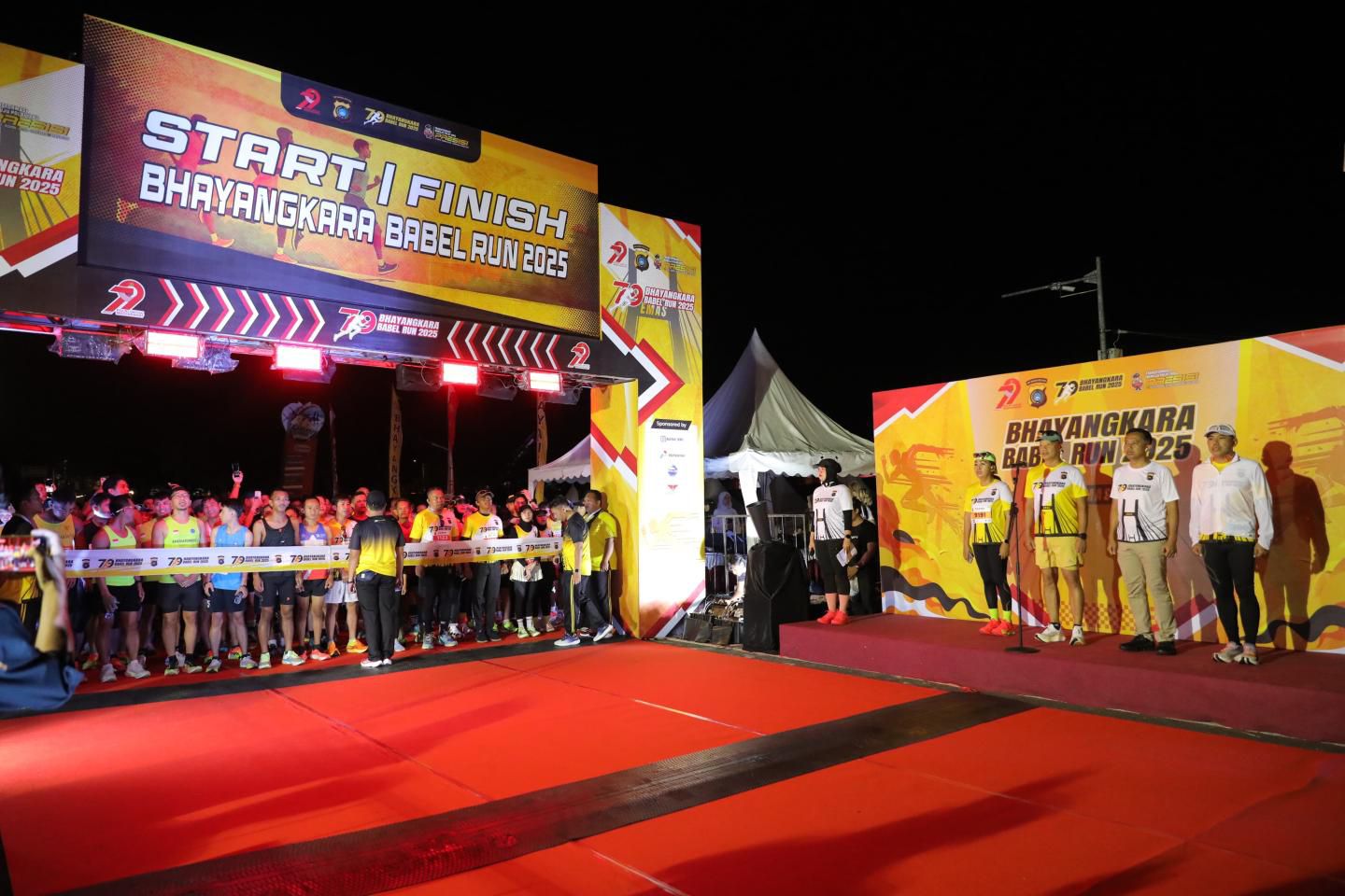 Bhayangkara Babel Run 2025 Sukses Digelar, 3.002 Peserta Ramaikan Ajang Lari di Polda Bangka Belitung