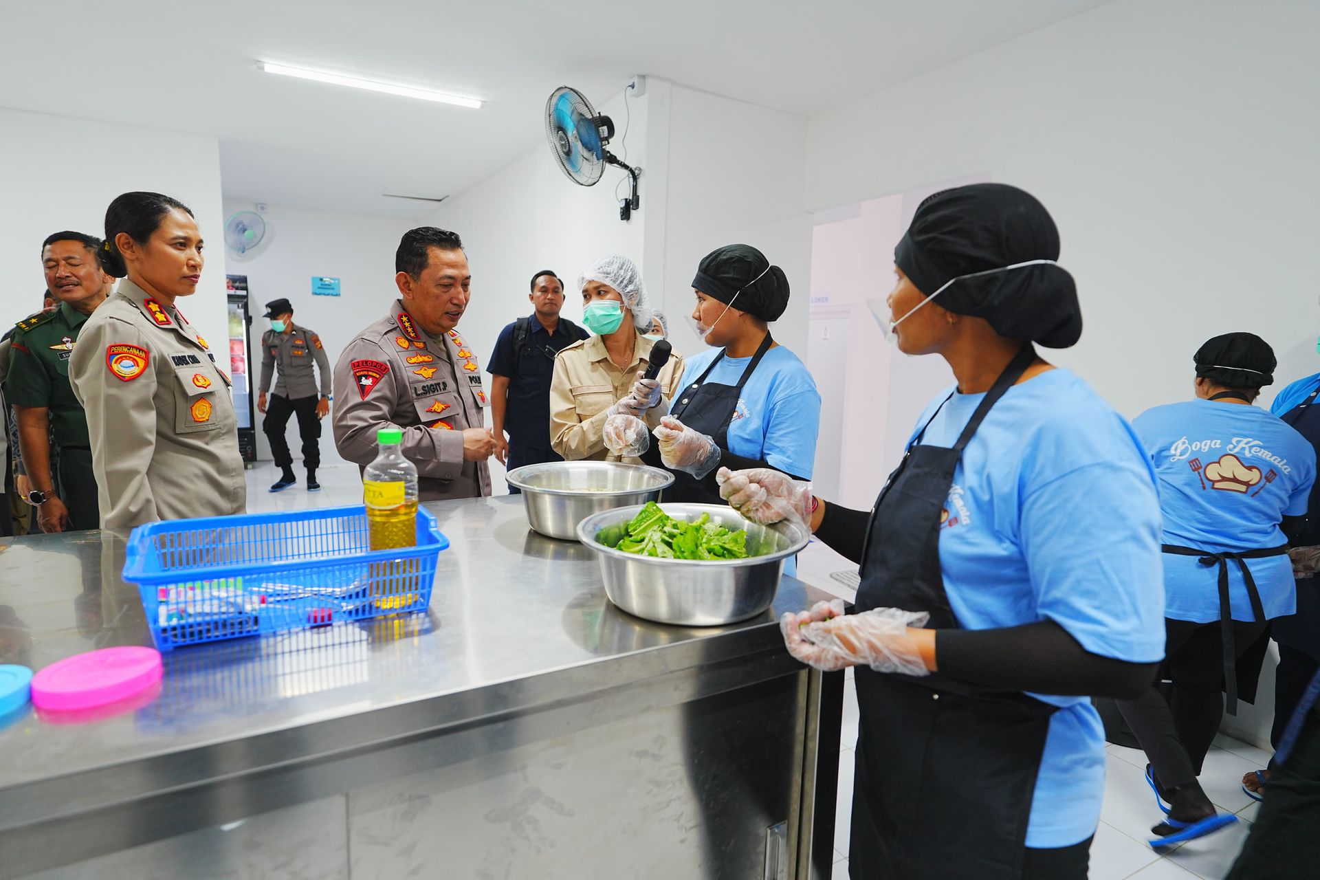 Kapolri Resmikan SPPG Polres Jembrana, Komitmen Sukseskan Program MBG