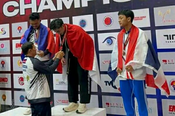 Personel Polres Bitung Raih Medali Emas Kejuaraan Asia Tenggara Hapkido 2025 di Jogjakarta