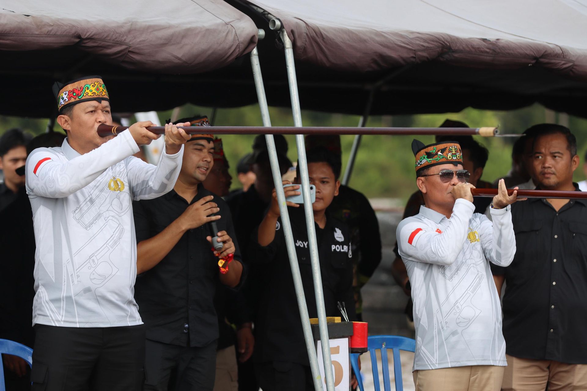 Dukung Kearifan Lokal, Polda Kalteng Gelar Lomba Menembak dan Sipet